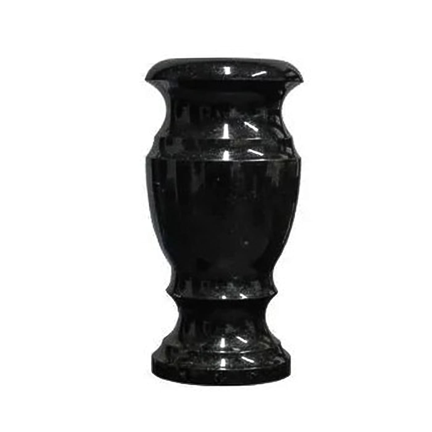 Ваза из гранита Габбро-Диабаз 30*15 см
